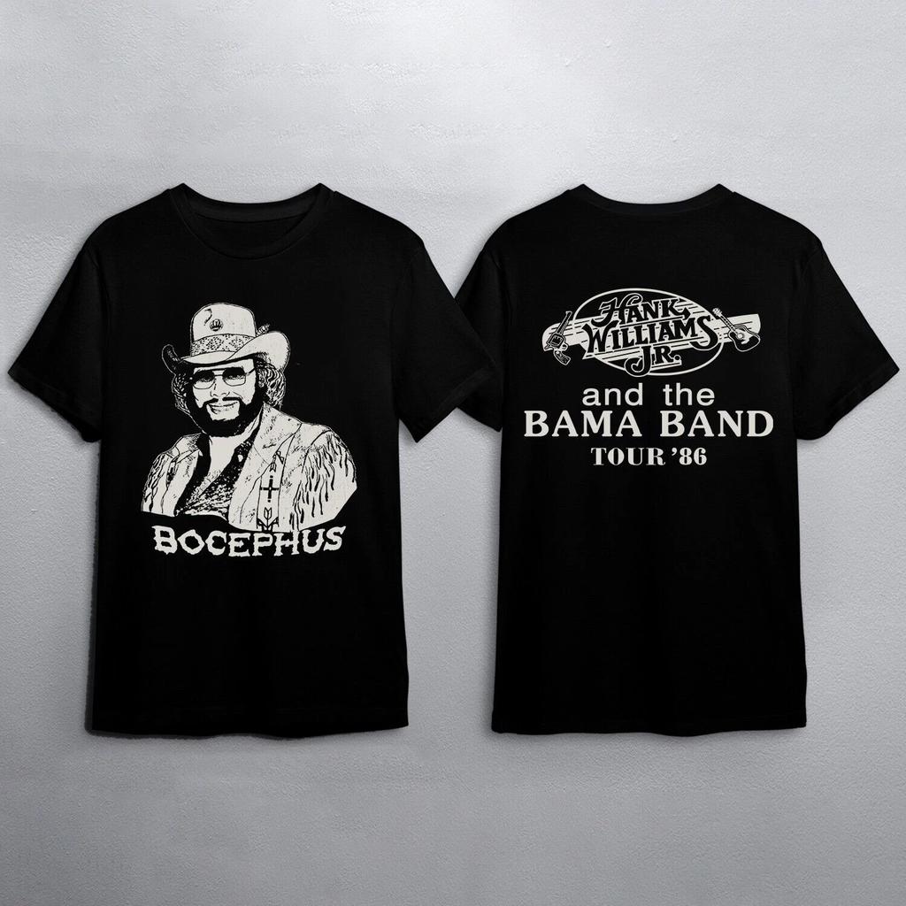 Футболка Hank Williams Jr Bocephus Tour Винтажный стиль Подарок для фаната Все размеры S-5XL