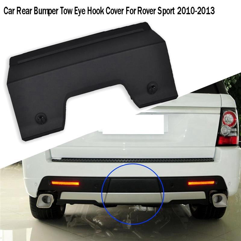 ABLZ-Car Rear Bumper Tow Eye Hook Cover Rear Tow Hook Cap Parts Accessories LR015132 For Land Rover Range Rover 2010-2013