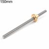 Computer Mall Trapezoidal Acme Printer T8 Stepper Screw Rod Thread Lead 150-500mm 3D with Nut
