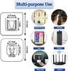 Новые 10 пар двухсторонних клеящихся настенных крючков, вешалки, прочные прозрачные крючки, присоски, настенный держатель для хранения на кухне