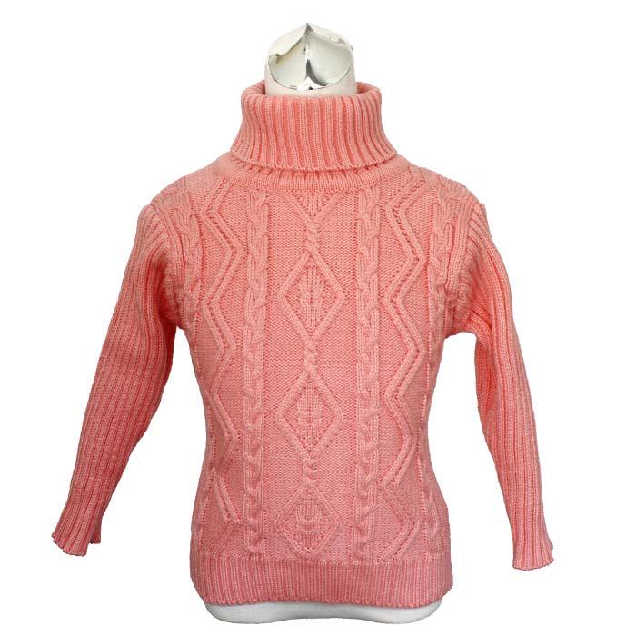 Свитера с высоким воротником для маленьких мальчиков и девочек, детские свитера на зиму, вязаные низы, свитера для мальчиков