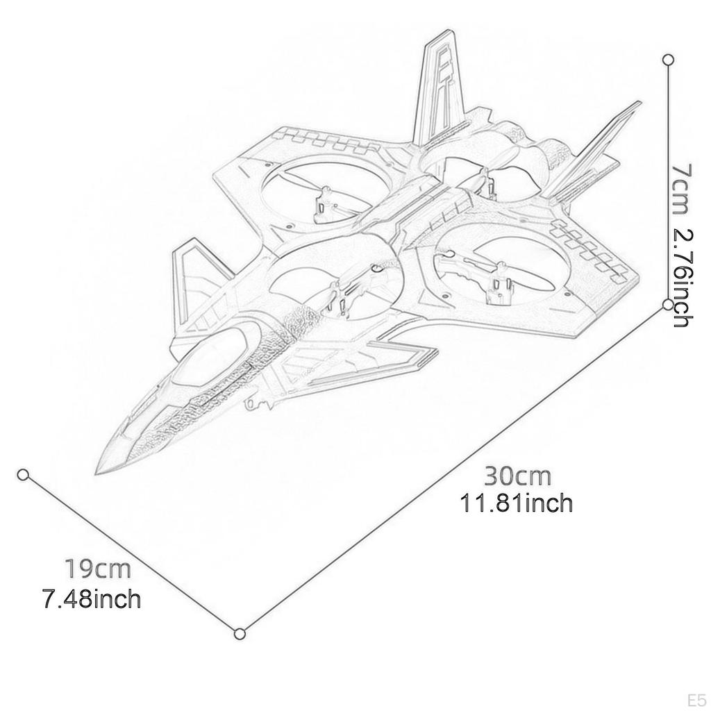Remote Control Airplane Toy Aircraft Model ,Auto Hovering 3D Flips Plane for Kids
