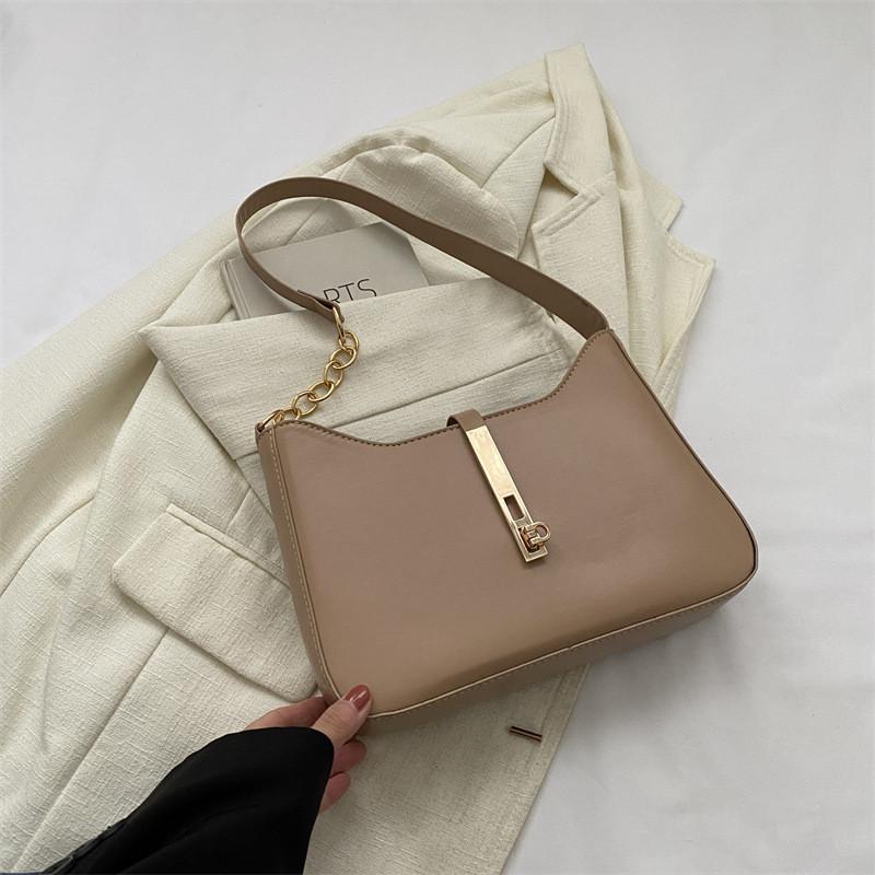 Stylish Korean Pu Shoulder Bag Trendy Fashionable Underarm Bag For Women