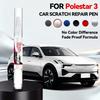 Для Polestar 3 Ремонтная ручка для краски автомобиля Аксессуары для ремонта царапин на краске Magnesium White Space Black Vapour Grey Dune Jupiter Moon