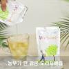 Farmer-Pressed Clear Balloon Flower and Pear Juice 120ml 50 pcs