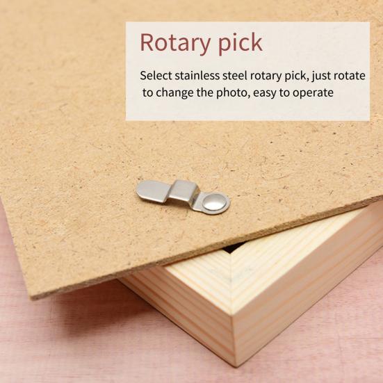 8/10-дюймовая деревянная рамка для плаката Высокое стекло Искусство Горизонтальная Вертикальная Современная Четкость Галерея Гостиная