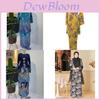 Long Sleeve Vintage Dress With Pattern For Business Casual And Formal Events