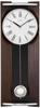 RHYTHM Modern Life M05 Analog Wall Clock with 4MPA05RH06 Pendulum, Brown, Wood,