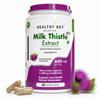 HealthyHey Nutrition Капсулы с расторопшей для здоровья печени - Высокая концентрация - Экстракт - 30 Вег. Капсулы