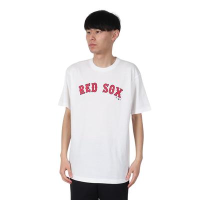 [Fanatics] Футболка с логотипом джерси MLB Boston Red Sox ML0125SS10 БЕЛЫЙ S