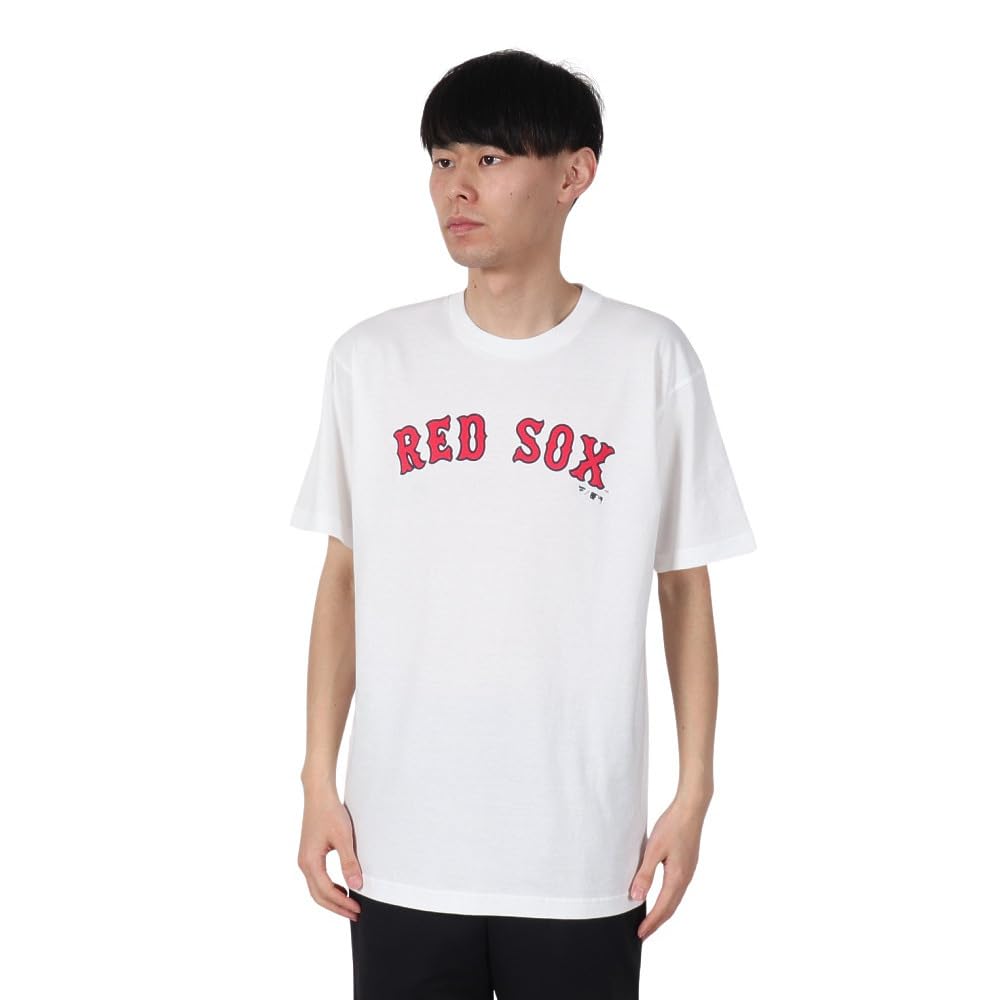Fanatics MLB Jersey Logo Tee White Short Sleeve Shirt
