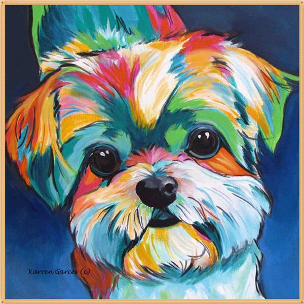 5D DIY Алмазная картина Мультфильм животных Цветок Алмазная вышивка Часть Круглый горный хрусталь Вышивка крестом