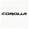 Подходит для логотипа автомобиля COROLLA задний логотип персонализированная модификация металлическая английская буквенная наклейка на автомобиль черная