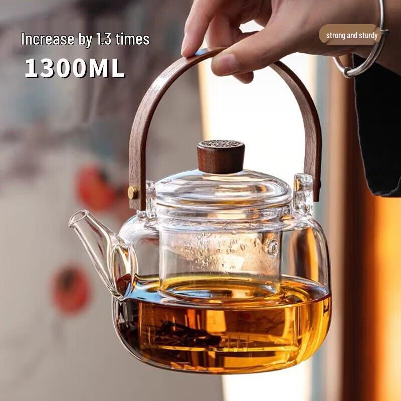 Стеклянный чайник YIHUTEA Mingyuan для кипячения при высокой температуре