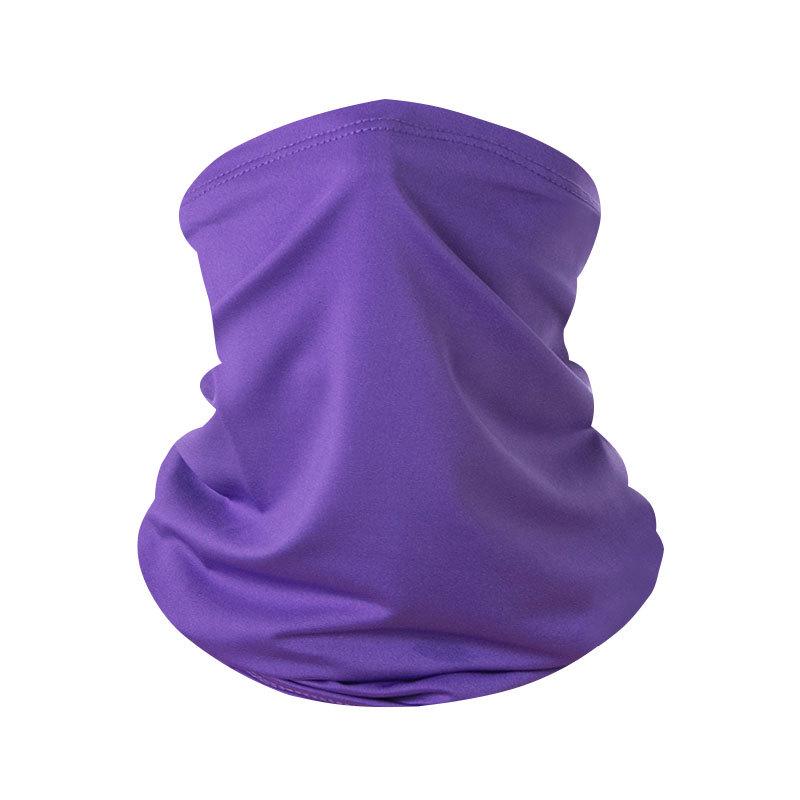 Summer Ice Silk Sunscreen Neck Gaiter: Breathable, Quick-Drying, Multifunctional Headscarf and Cycling Face Mask for Sun Protection
