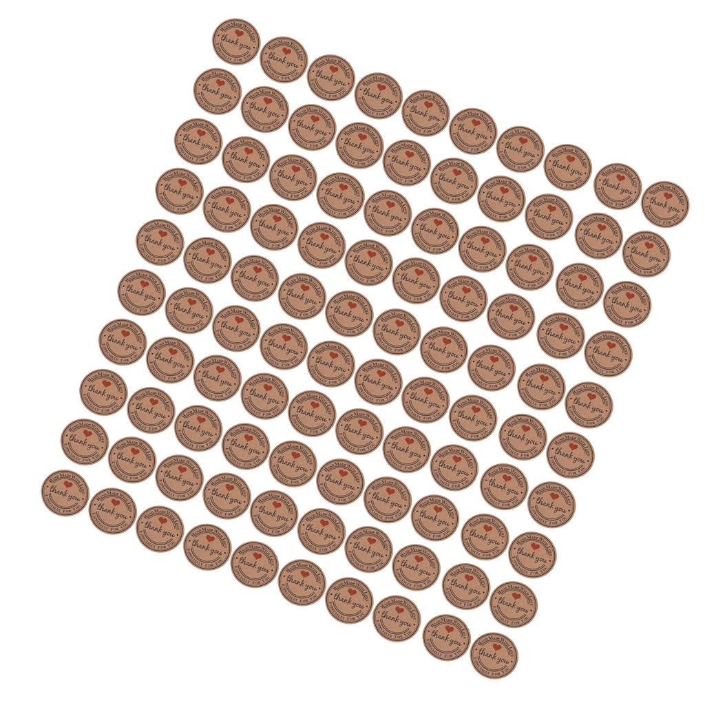 100 шт. коричневая подвесная этикетка ручной работы, свадебный подарок, десертные бирки, ценник для одежды, ювелирных изделий