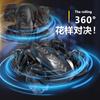2.4G двухсторонний автомобиль с дистанционным управлением, долговечный трюковой автомобиль для опрокидывания, зарядка светящегося автомобиля, детская игрушечная машина