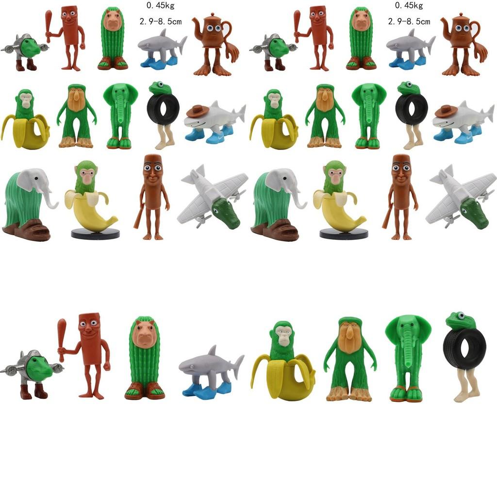 Italiana Brainrot Handpainted Pvc Model Display For Home Office Use