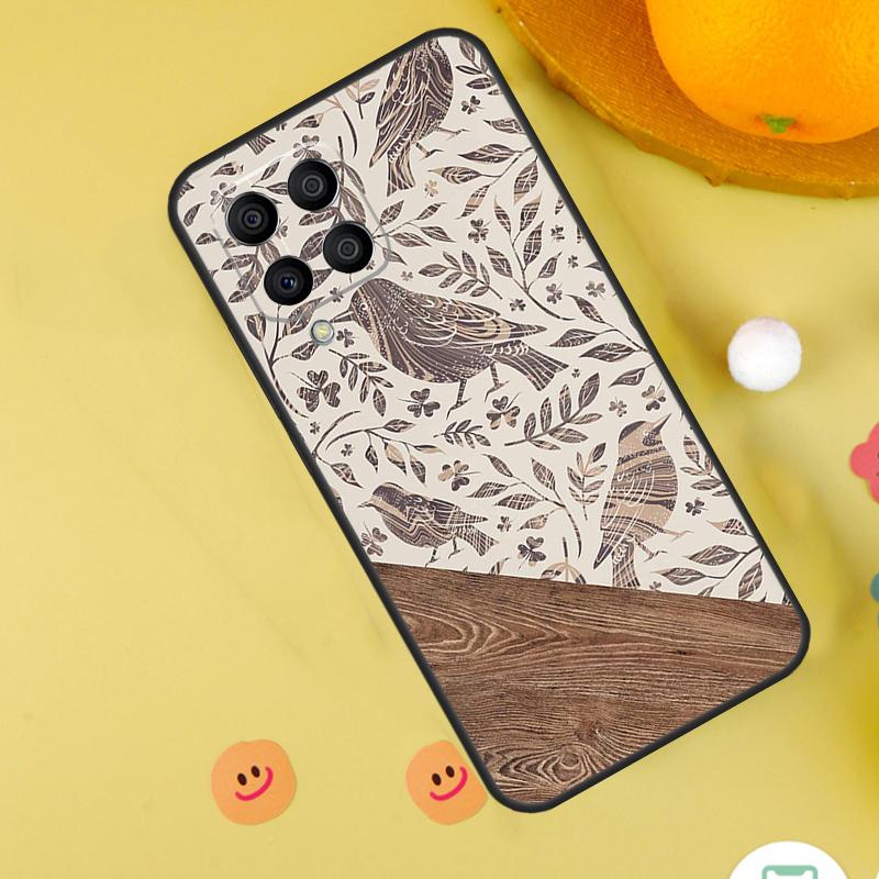 Чехол Boho с растительным узором и коровьим кактусом для Samsung Galaxy M13 M14 M54 M23 M16 M11 M21 M31 M20 M34 M52 M32 M12 M36 M56 M15 M55