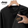 JEEP SPIRIT Men's Fleece-Lined Pullover Sweatshirt