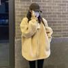 Lamb Fleece Jacket Women's Autumn and Winter High-end Sense of Fur Jacket Thickened Design Sense Niche Top Women