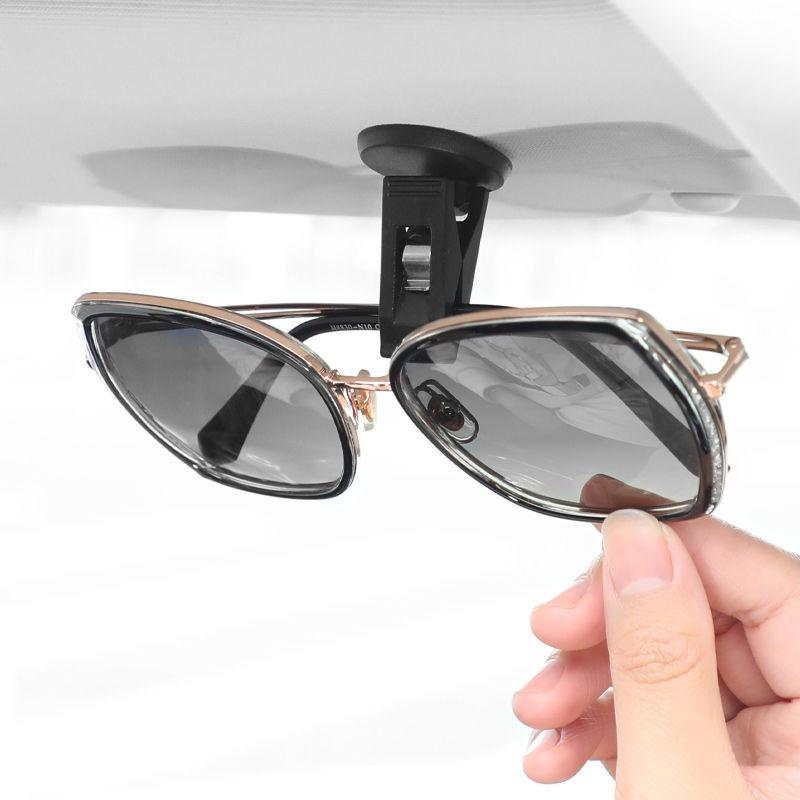 Car Card Holder Car Practical Supplies Car Multi-function Adhesive Business Card Bill Storage Clip Car Portable Storage Clip