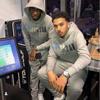 Unisex Streetwear Hooded Sweatshirt Jogger Set Cotton Fleece Lined Winter Outfit Teens