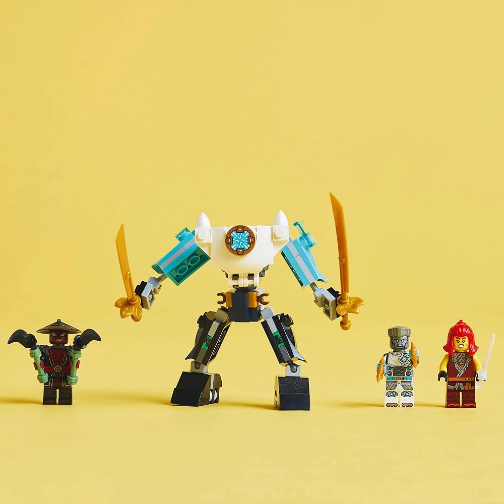 LEGO Ninjago Zane's Battle Mech Suit Toy Building Blocks Educational Gift for Kids Ages 6-9