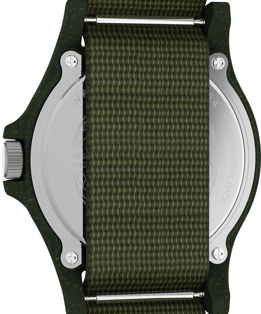 Timex Watch Reclaim Ocean Khaki Dial Tide Ocean Material Quartz 40MM Watch Brand TW2V96000 Unisex Khaki [TIMEX]