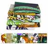 8 Pc Fat Quarter Bundle - Tropical Animal Print 18"x 22" DIY Patchwork- 100 Cotton Pre-Cut Quilting Fabric