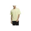 Adidas Originals Trefoil Loose Fit Sport Short Sleeve T-shirt Unisex Tops Light-Yellow HC8579