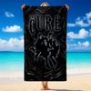 The Cure Print Microfiber Beach Towel Sand?Resistant Lightweight Towel For Swimming Outdoor Travel Use