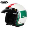 KRE Locomotive Helmet Retro Harley Half Helmet With Multiple Colors For Men And Women's Adult Half Helmet K+T66