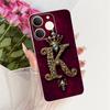 Чехол для телефона Realme Note 70 Модный с начальной буквой от A до Z Силиконовый Мягкая задняя крышка Для Realme Note70 70 t Narzo 80 Lite Чехол