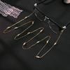 Natural Freshwater Pearl Double-Layer Eyeglass Necklace for Women Sunglasses Eyewear Strap Holder Statement Fashion Jewelry