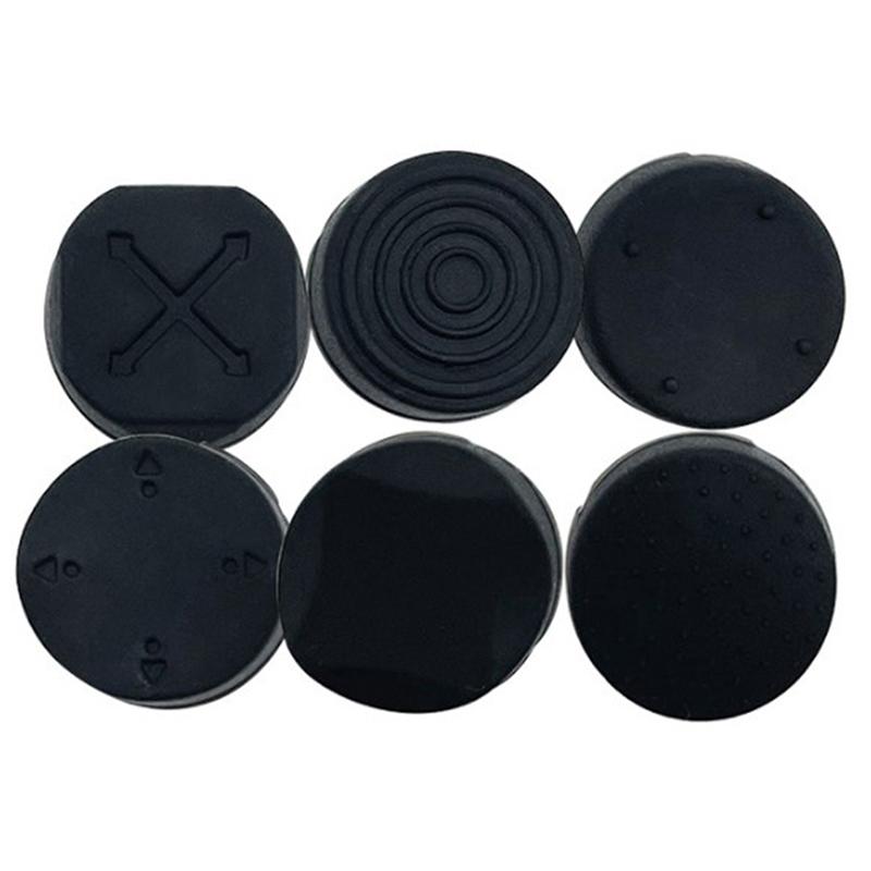 6Pcs/set Silicone Thumb Stick Caps For PS Vita 1000/2000 Analog Controller Protective Thumbstick Cover Case