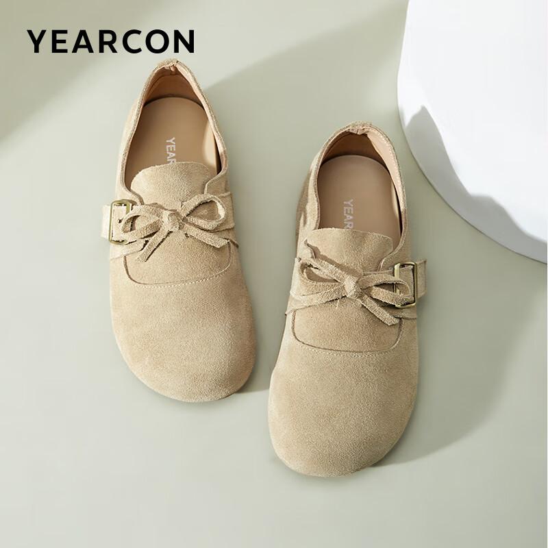 Женские мокасины на плоской подошве в стиле Birkenstock, с круглым носком, закрытым носком, для осени