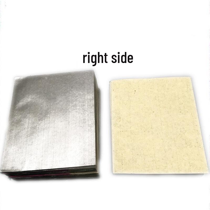 Sacred Shaoxing Yellow Tin Foil Joss Paper 11x15, 6000 Sheets for Buddha Ingots, Qingming