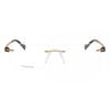 Rimless Rectangle Gold Smartbuy Collection Harrine Bt0040 C1 Fashion Unisex Eyeglasses