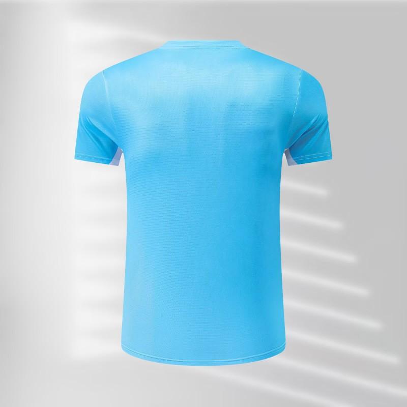Unisex Quick-Dry Badminton T-Shirt Training Competition Sporty Breathable Short Sleeve Top Men Women