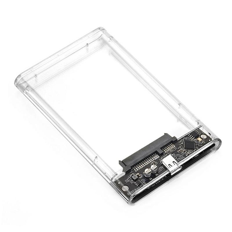 Прозрачный внешний корпус для SATA SSD USB 3.1 Type-C
