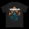 Ретро Футболка K7.106 из хлопка для всех размеров группы Unearth