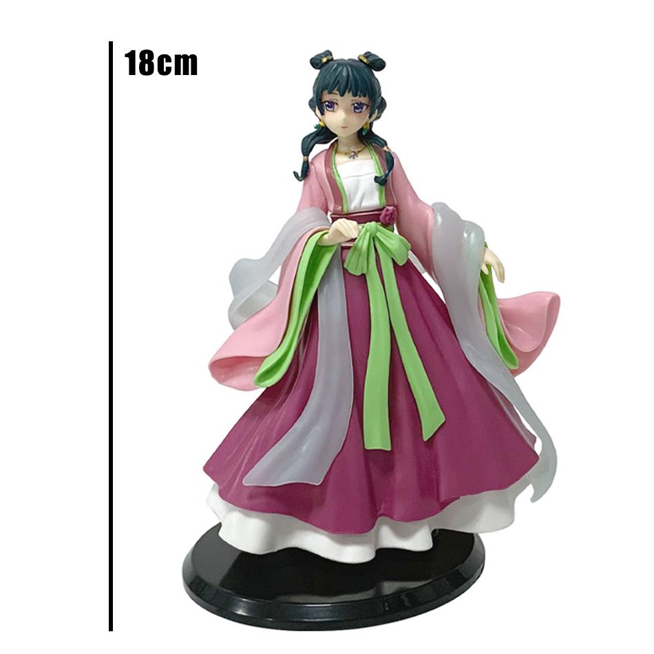 Аниме Дневники аптекаря Фигурка Маомао Экшен Статуя Цзиньси ПВХ Модель Коллекция Мини Милая Фигурка Маомао Кукла Подарок