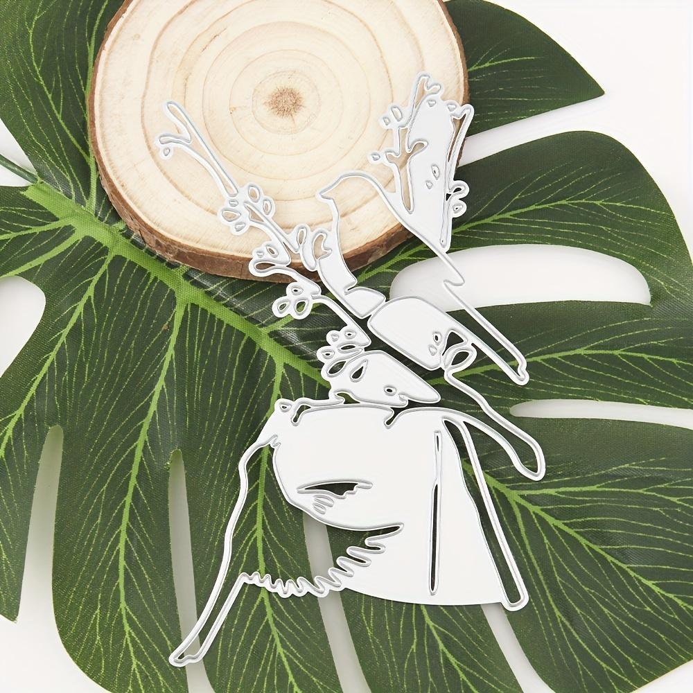 Металлические штампы для резки птиц в дереве для DIY, высечки для скрапбукинга, бумажные карты, тисненые декоративные ремесленные высечки