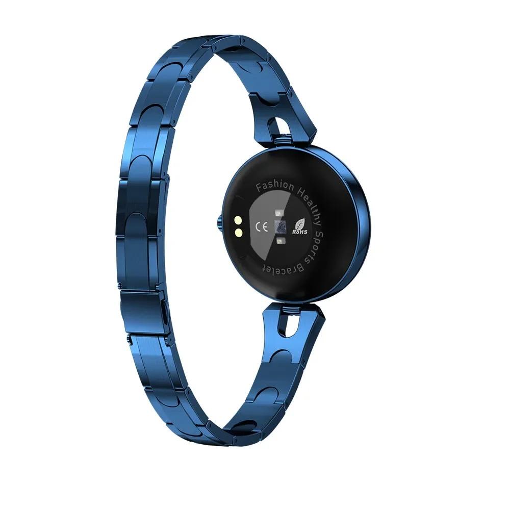 Rainbuvvy AK15 женский модный смарт-браслет 1,08-дюймовый HD ЖК-экран 240x210 BT4.0 IP67 водонепроницаемый 120 мАч Android смарт-часы специальный подарок