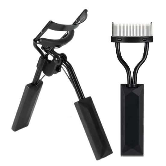 1 шт./1 компл., щипцы для завивки ресниц из нержавеющей стали, расческа-сепаратор для ресниц, портативный ручной инструмент для завивки ресниц, инструмент для завивки ресниц для женщин и девочек, принадлежности для макияжа, подарок на день рождения