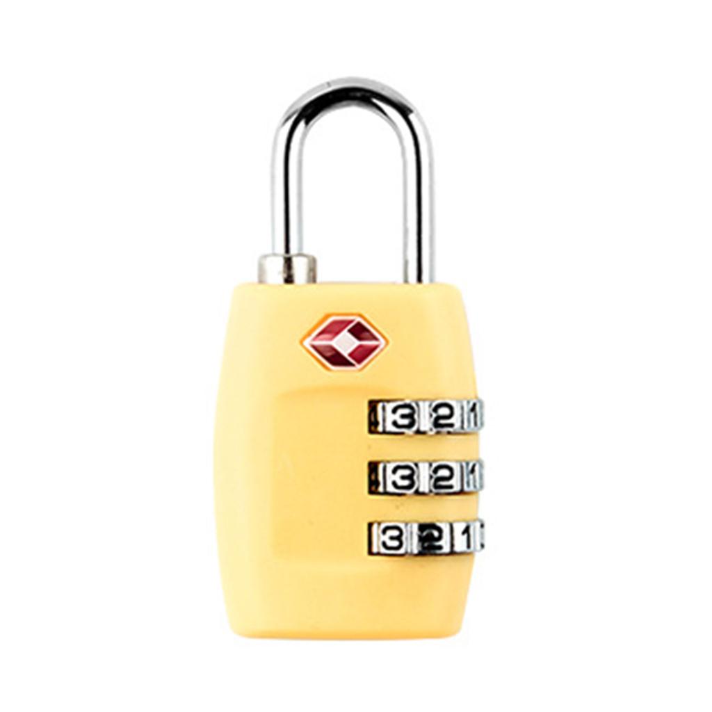 TSA Approved Luggage Locks Practical Suitcase Locks Travel Locks 3 Digit Combination Padlocks for Travel Bag Lockers Gym