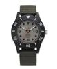 TRIWA Watch Recycled Campus Belt Japan Khaki X Black TIME FOR SUB OCEANS CAMP Genuine 10 ATM Marine Recycled Plastic Men's & Women's (Unisex)