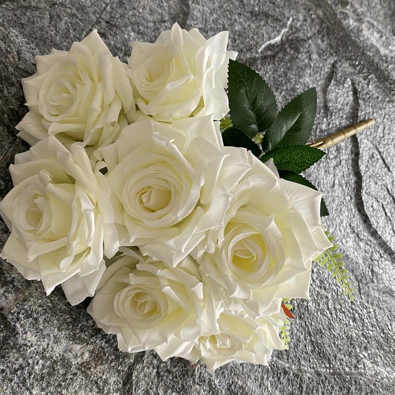 Romantic Heartshaped Rose Bouquet For Wedding Home Decor And Photo Props