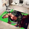 One Piece Zoro Printed Absorbent Washable Carpet, Non-Slip Bathroom Mats, Kitchen Rugs, Yoga Mat,Living Room Entrance, Camping Picnic Rugs